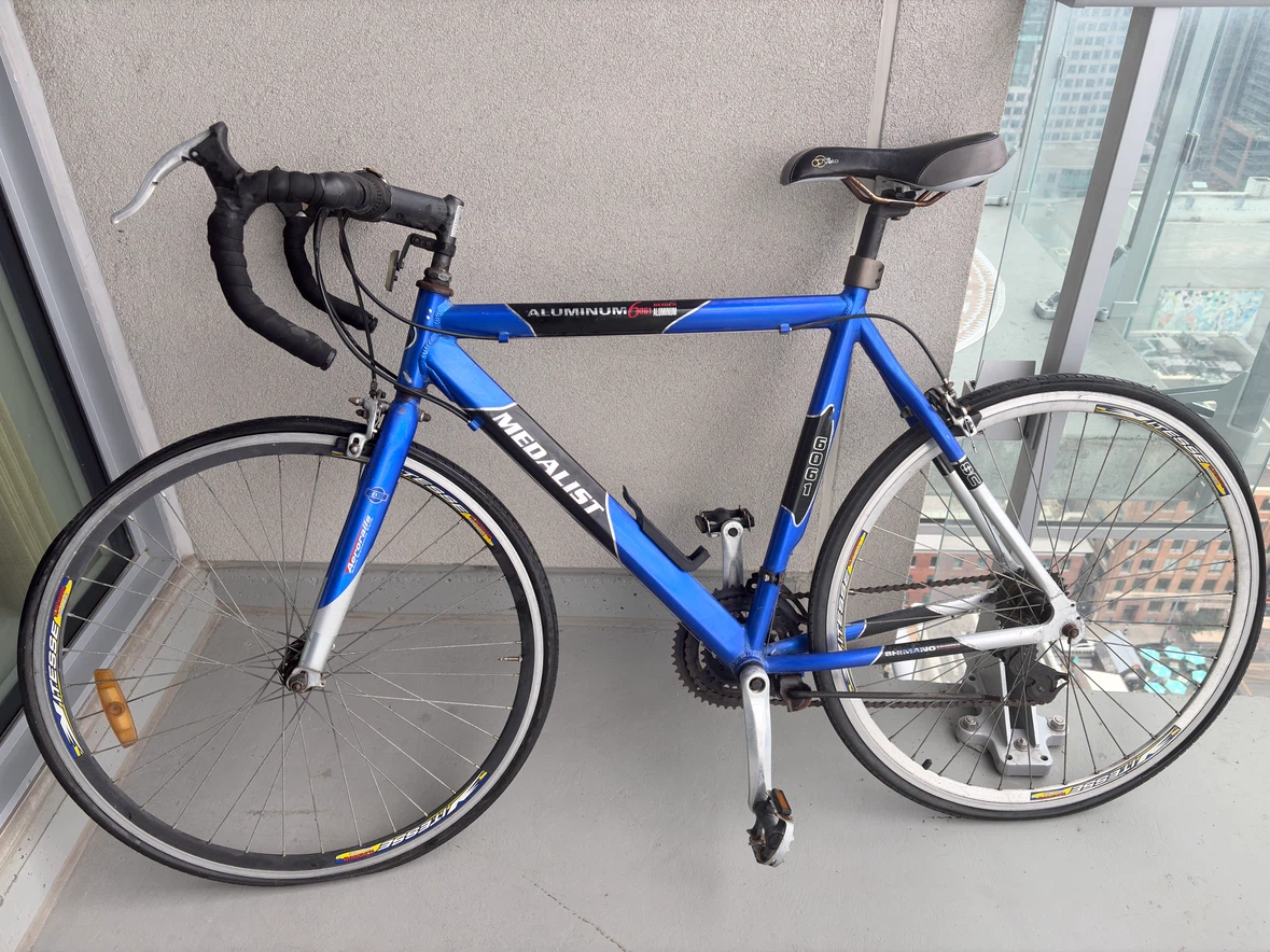 Blue Aluminum Medalist Road Bike