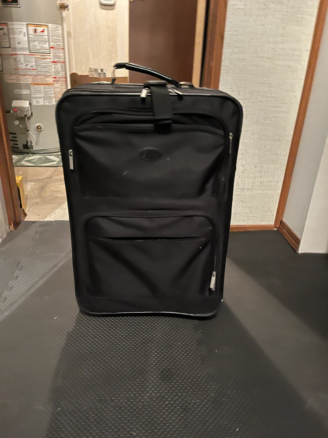 Black Rolling Suitcase