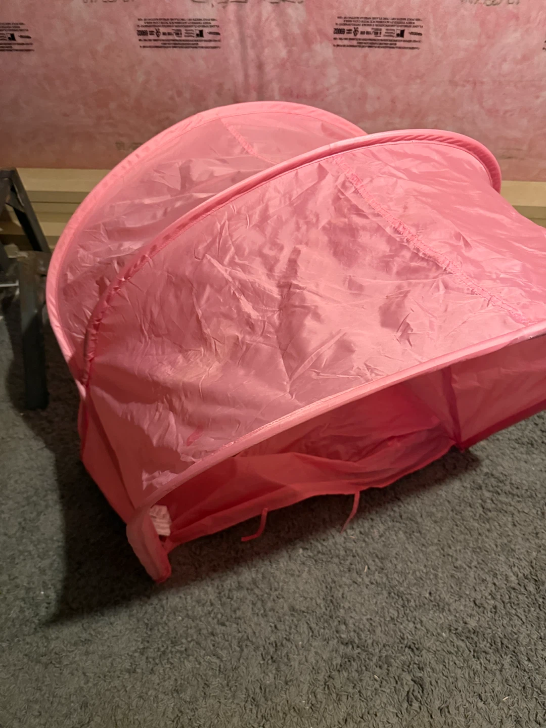 Pink Pop-Up Play Tent Tunnel