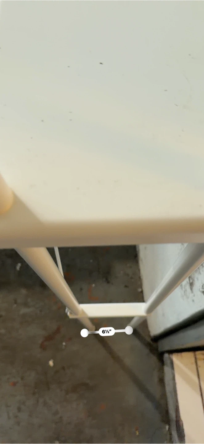 IKEA White 3-Tier Shelf Unit - photo 3