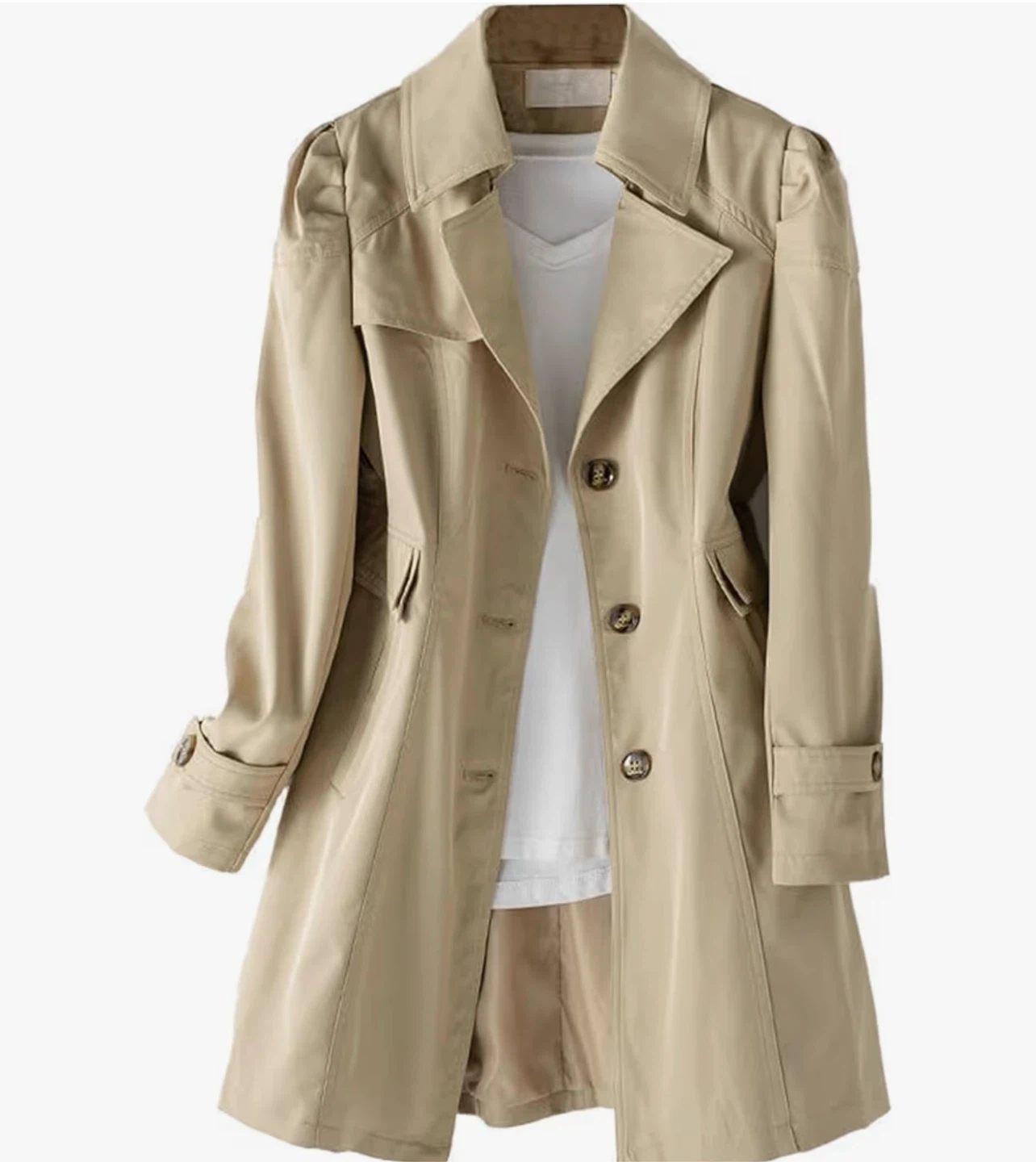Women's Beige Trench Coat