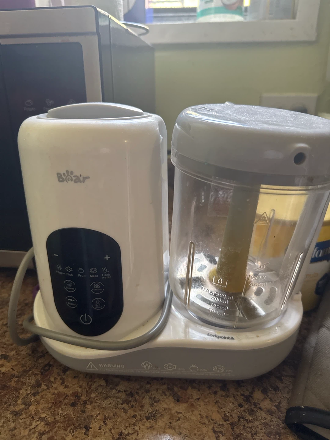 Bear Baby Food Maker Steamer & Blender