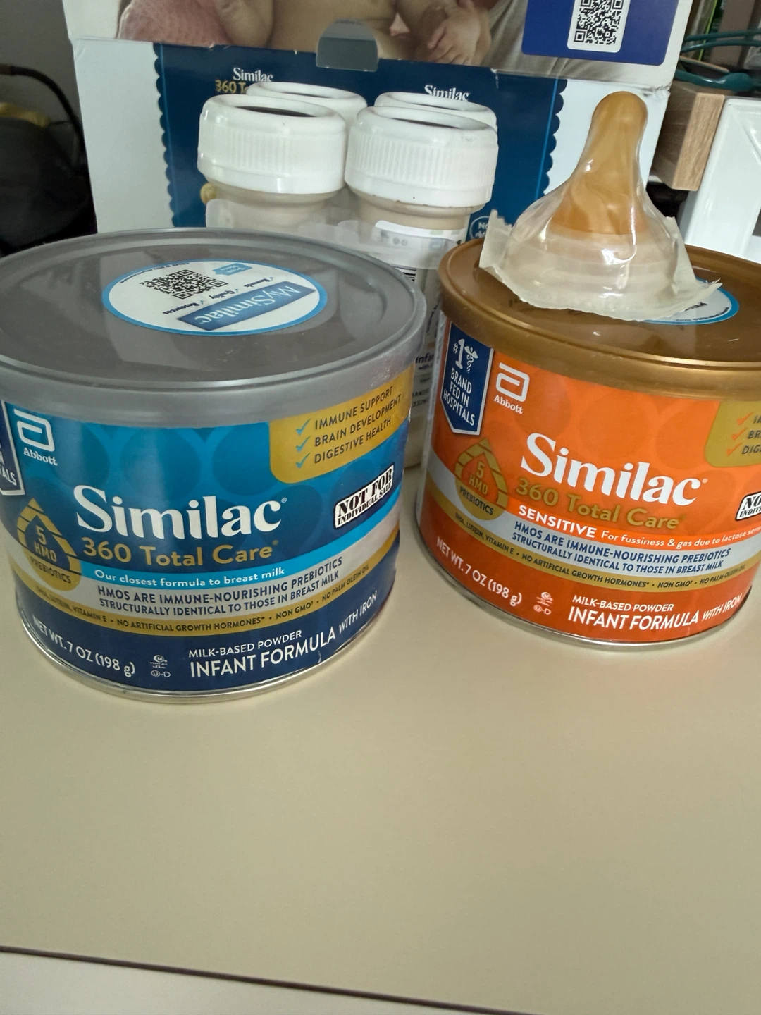 Similac 360 Total Care Infant Formula - 7 oz Cans - photo 2