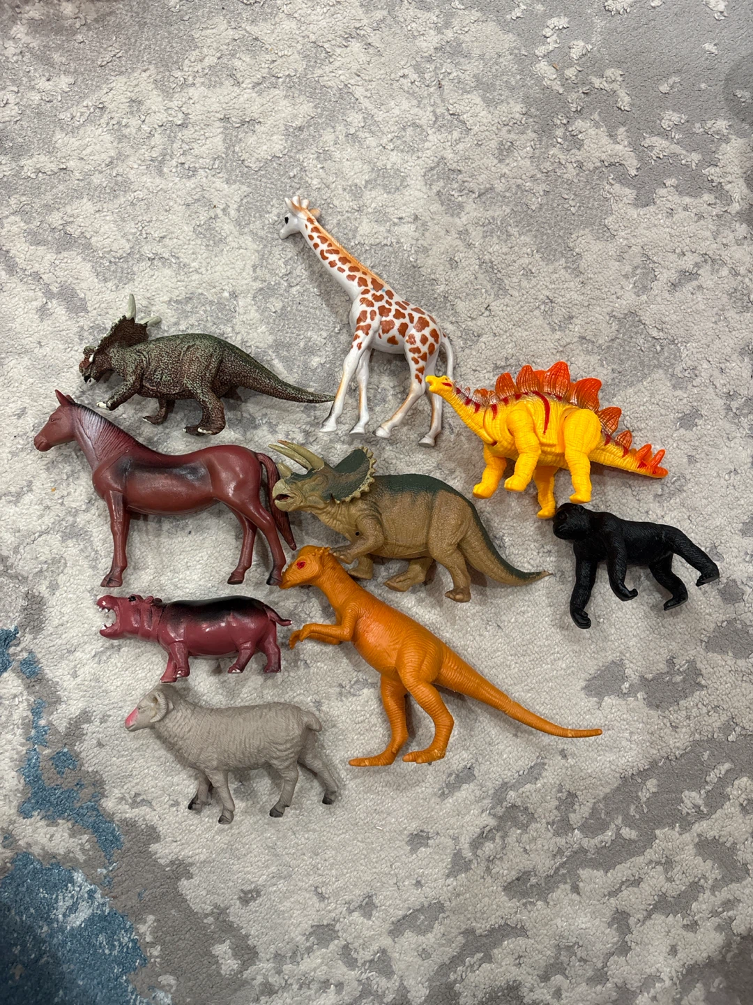 Toy Animal & Dinosaur Figurines (Set of 9) - photo 2