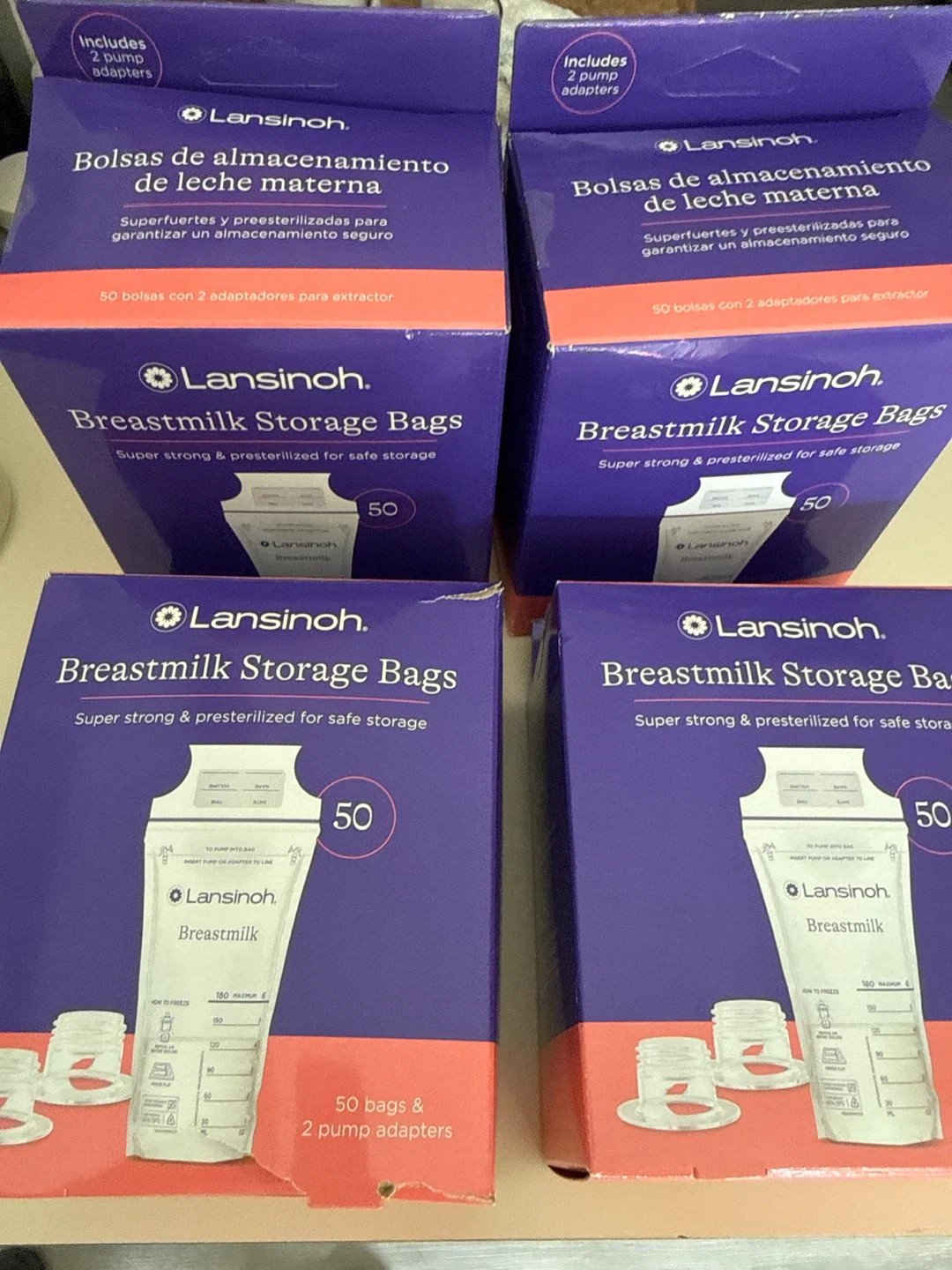 Lansinoh Breastmilk Storage Bags - 50 Count