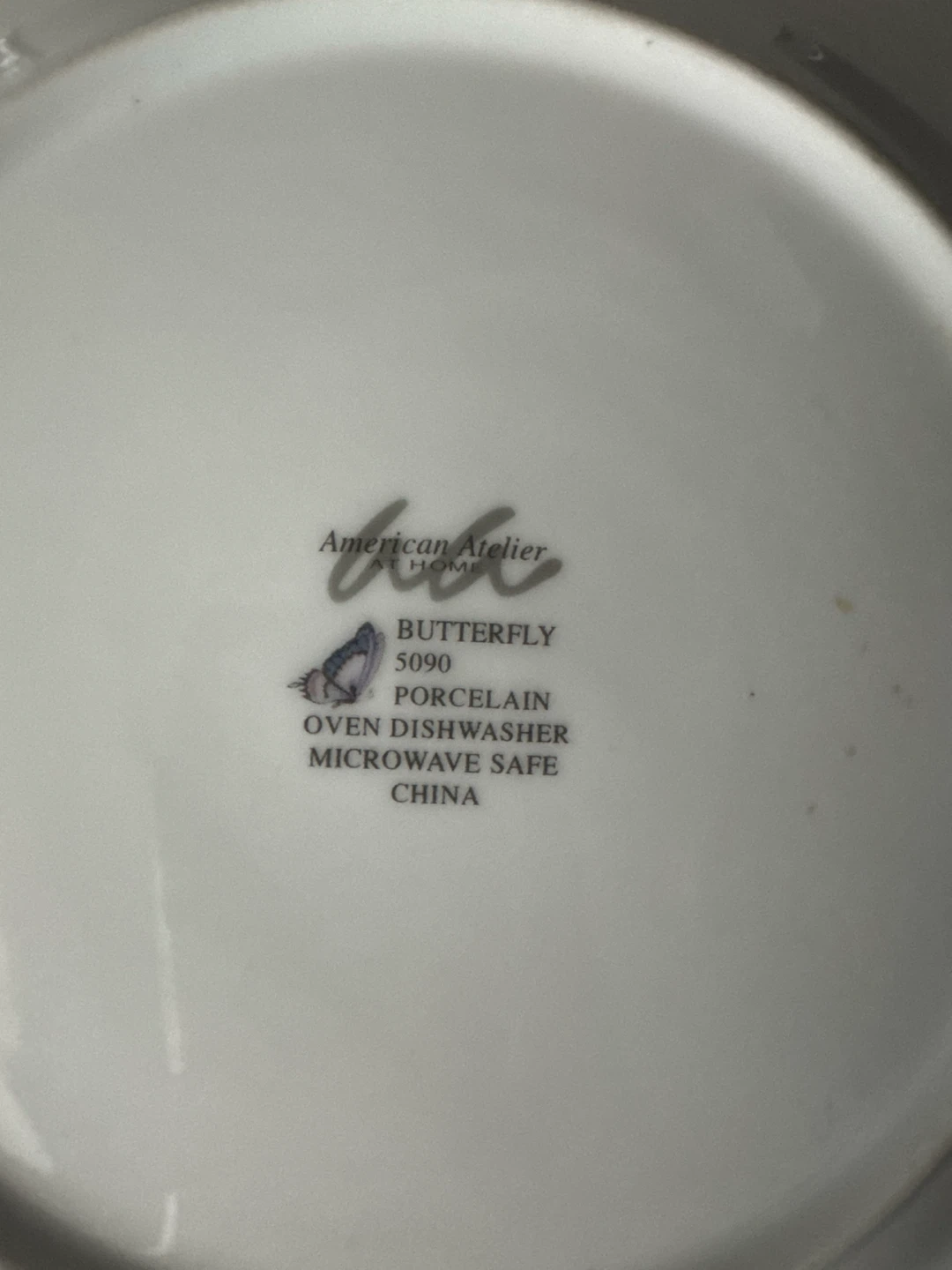 American Atelier Butterfly Plates (Set of 6)