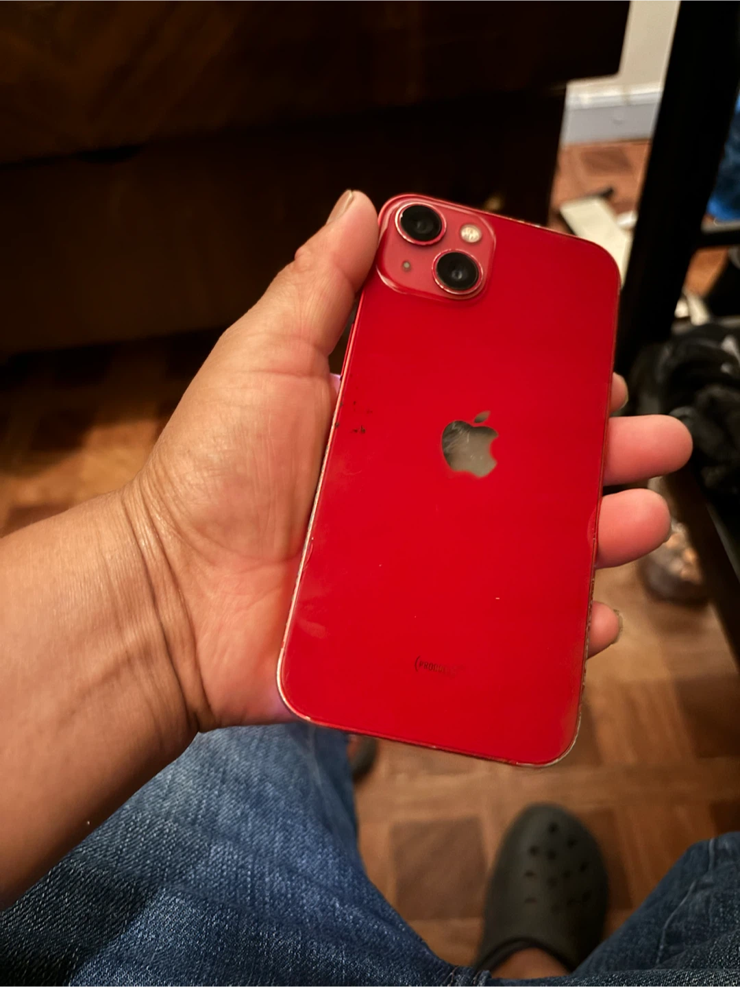 Red iPhone 13