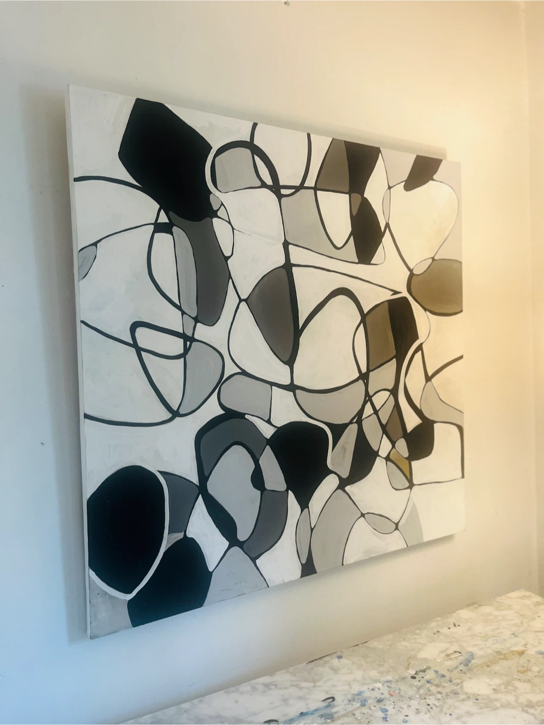 Original Painting on Canvas 41x41” - photo 2