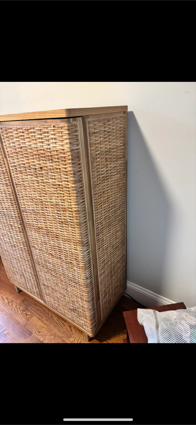 Wicker cabinet - photo 5
