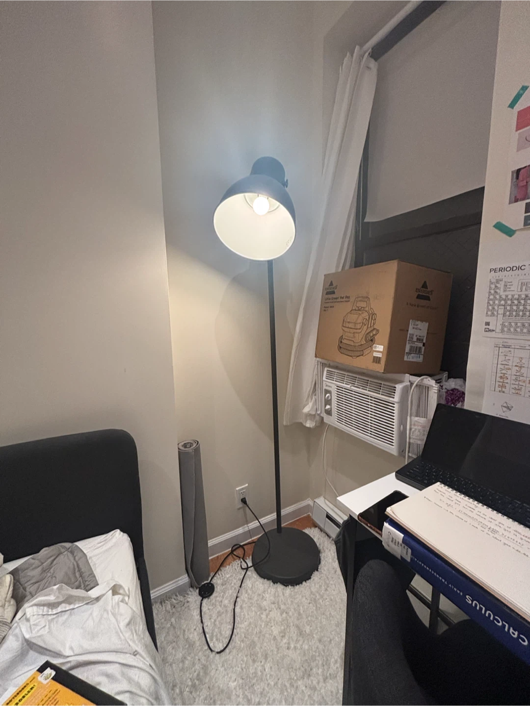 IKEA Hektar Floor Lamp - Dark Gray