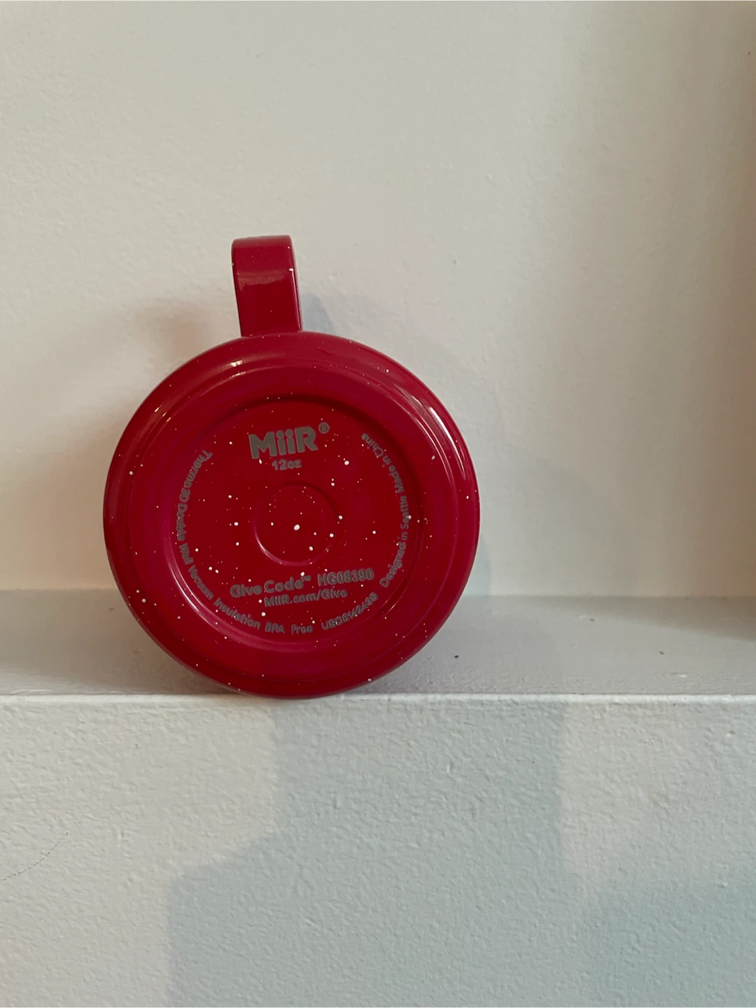 MIIR Red Camp Mug with Lid - photo 5
