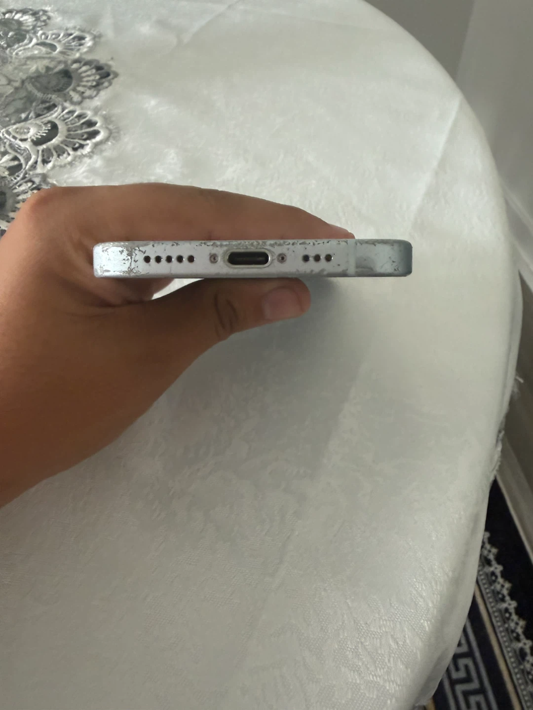 Apple iPhone 15 Light Blue 128GB UNLOCKED - photo 3