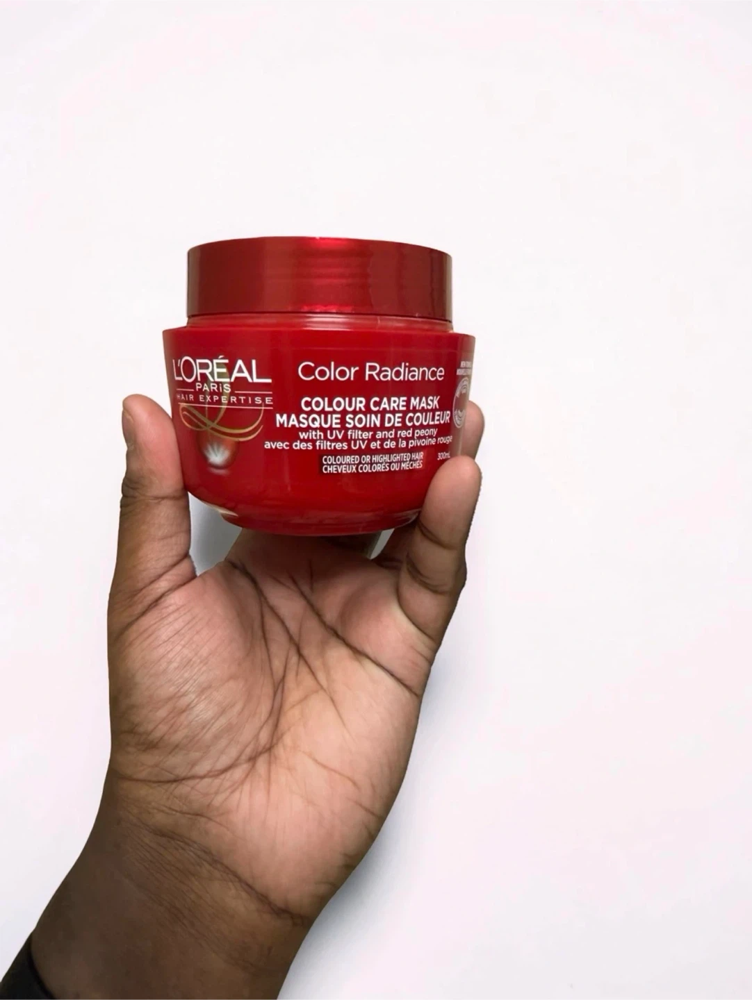 free- l’oréal color radiance hair mask ❤️