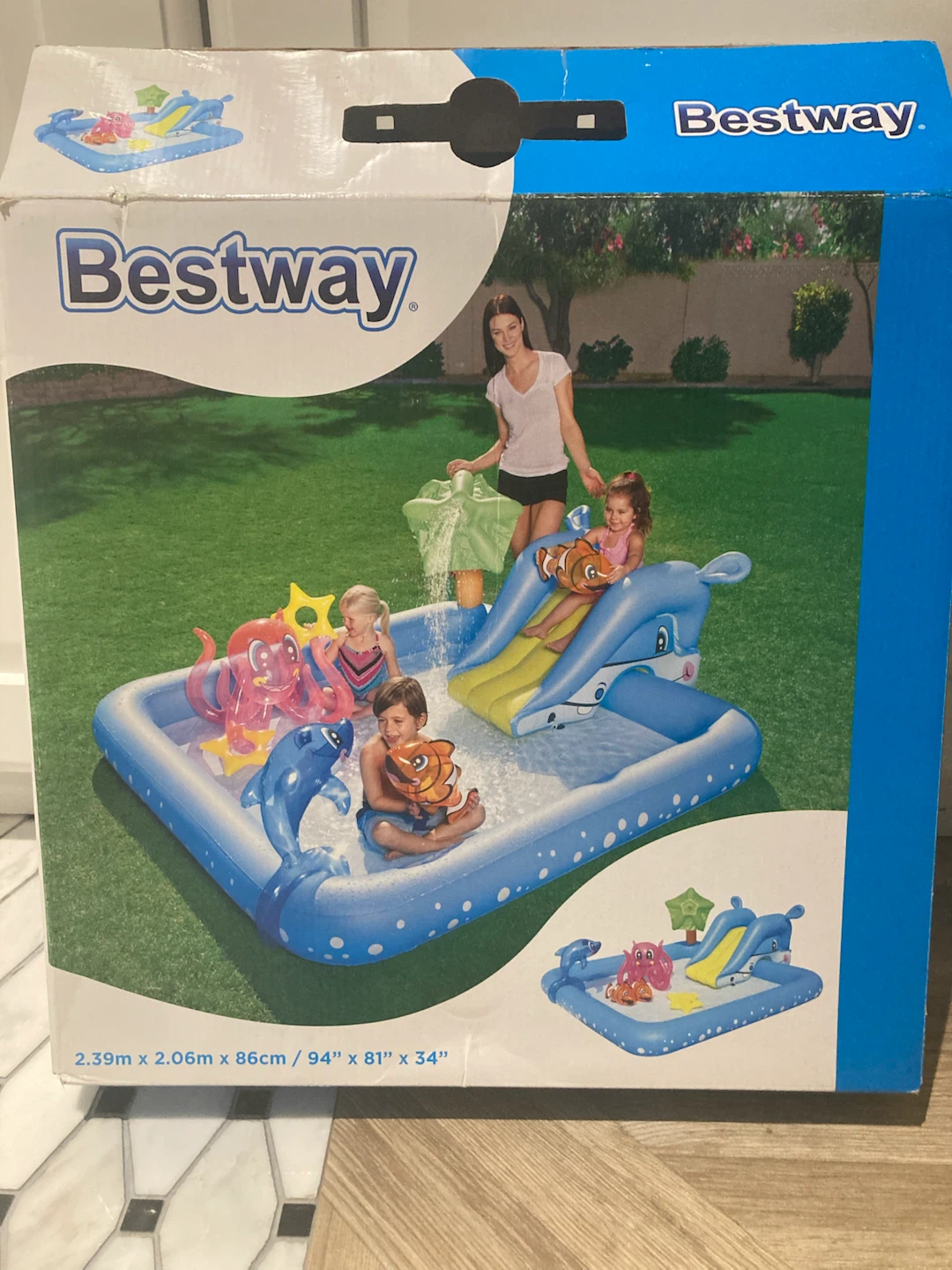 Bestway Fantastic Aquarium Play Pool with Slide