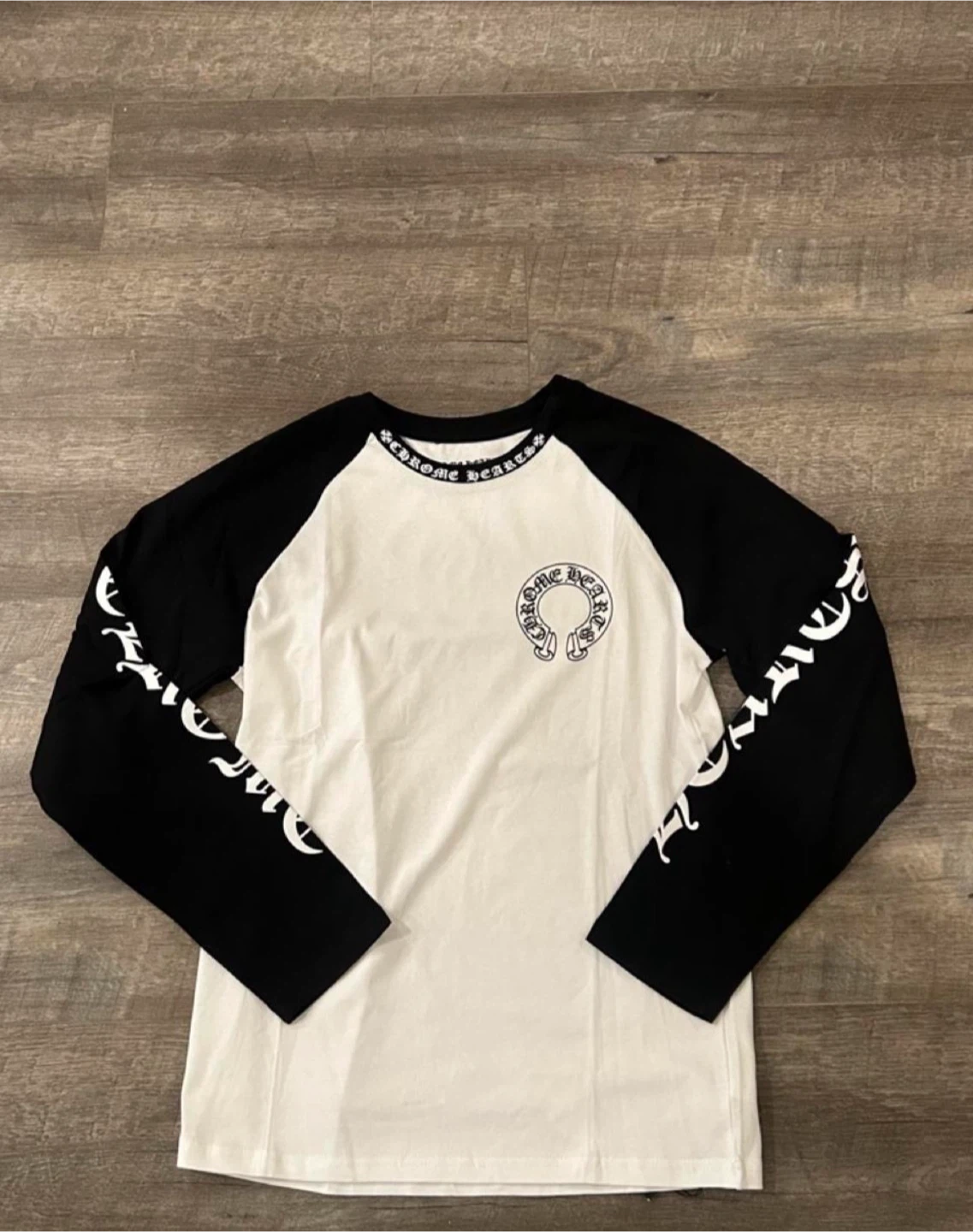 Chrome Hearts Long Sleeve Raglan T-Shirt size medium