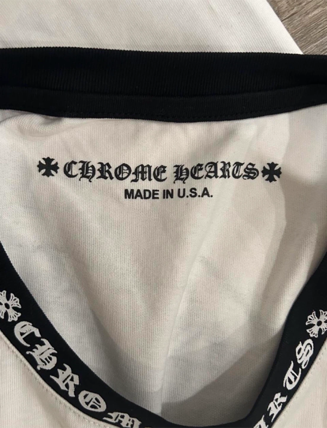 Chrome Hearts Long Sleeve Raglan T-Shirt size medium - photo 3