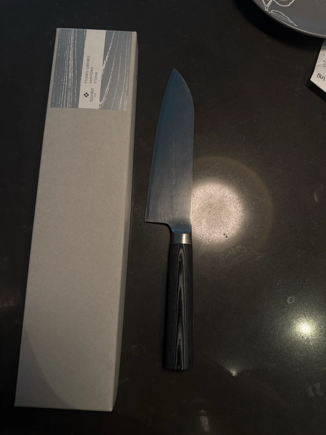 Tojiro Oboro Santoku Knife 175mm - photo 3