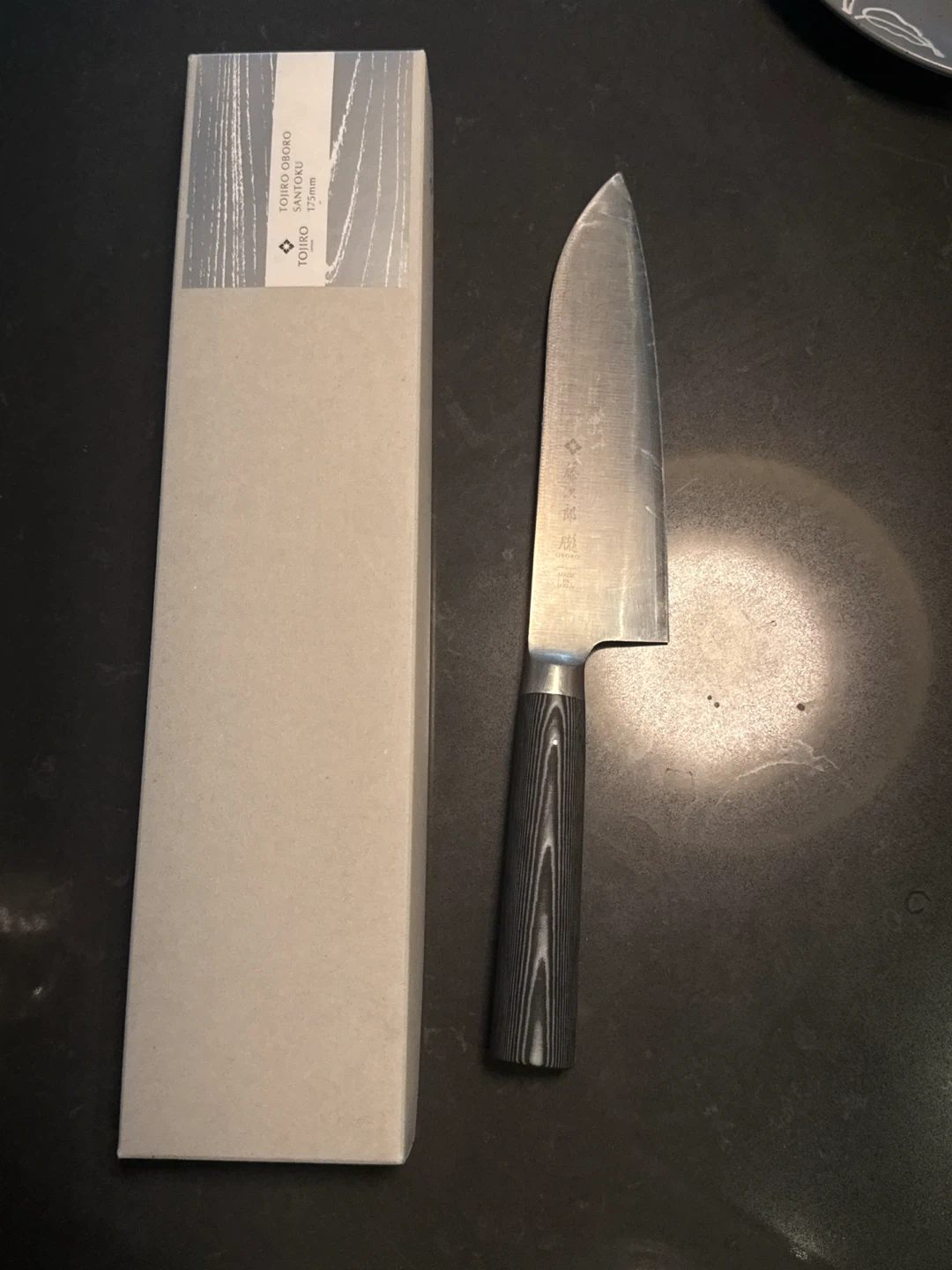 Tojiro Oboro Santoku Knife 175mm - photo 4