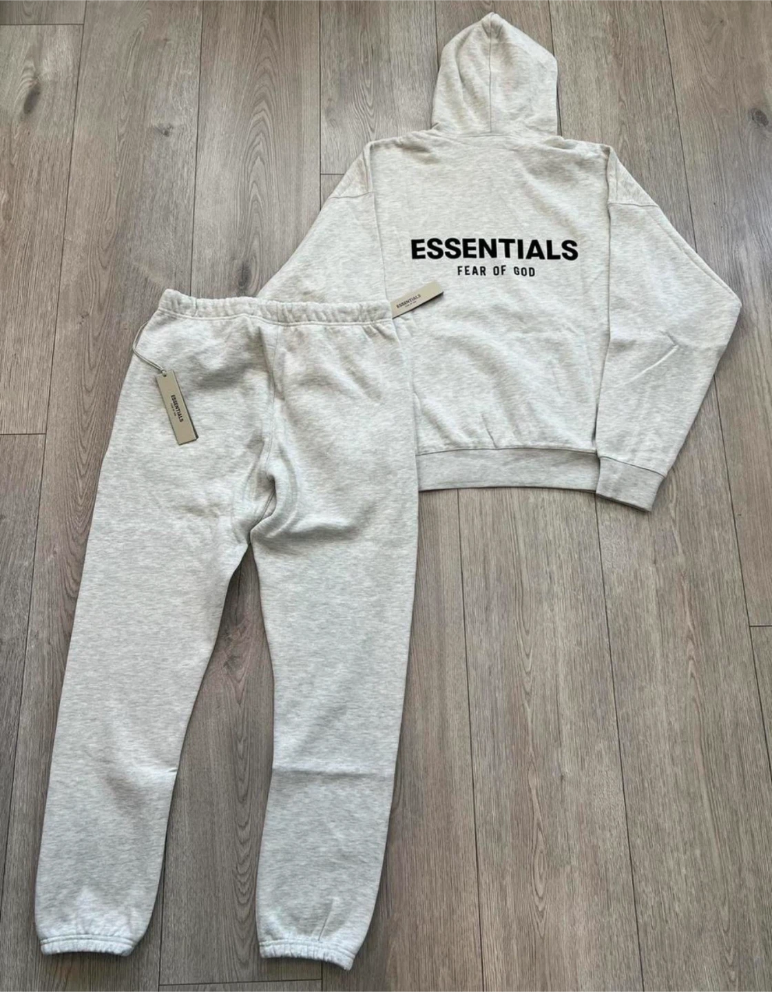 ESSENTIALS Fear of God Hoodie and Sweatpants Set size small - photo 2