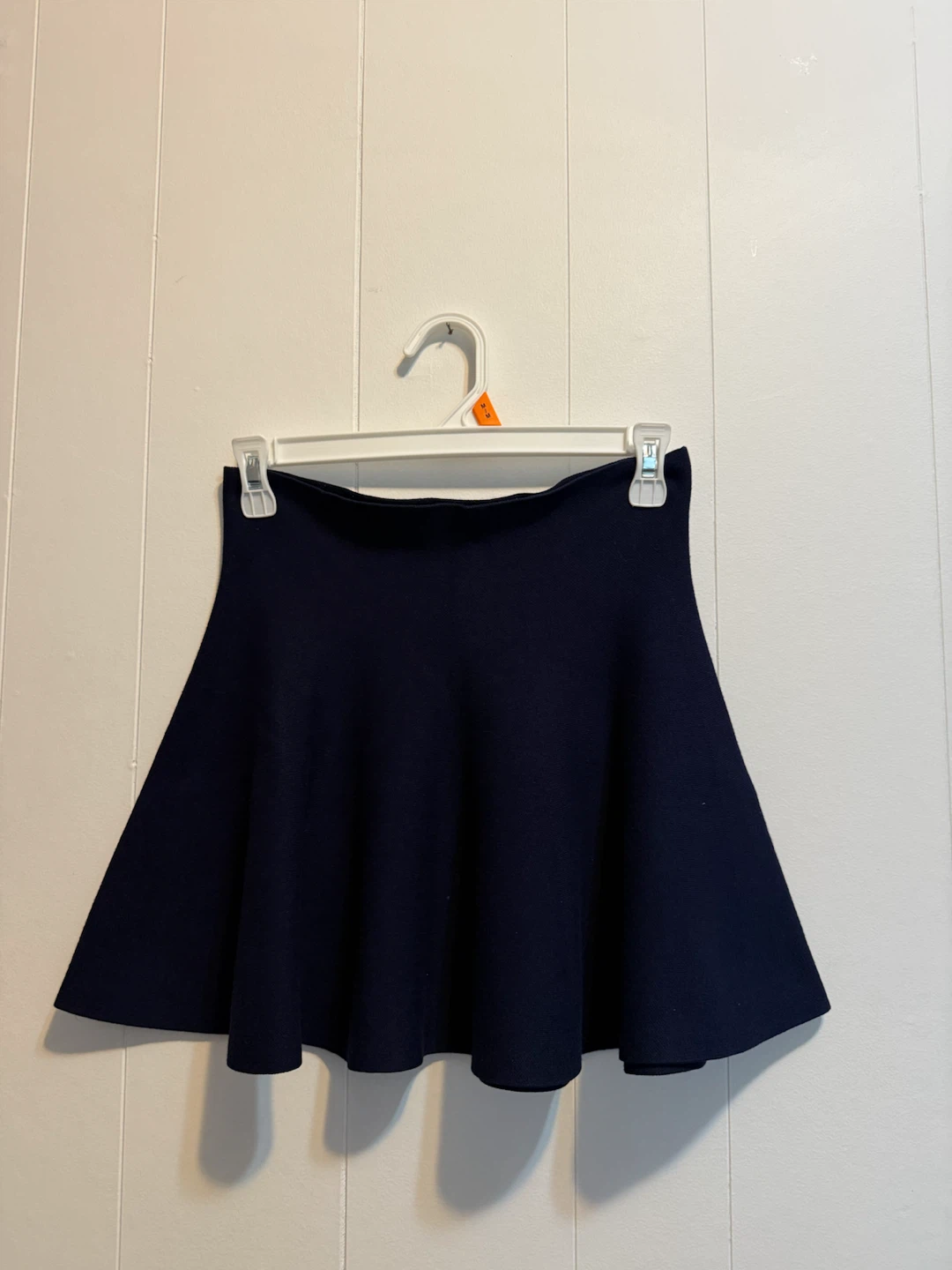 Navy Blue Skater Skirt