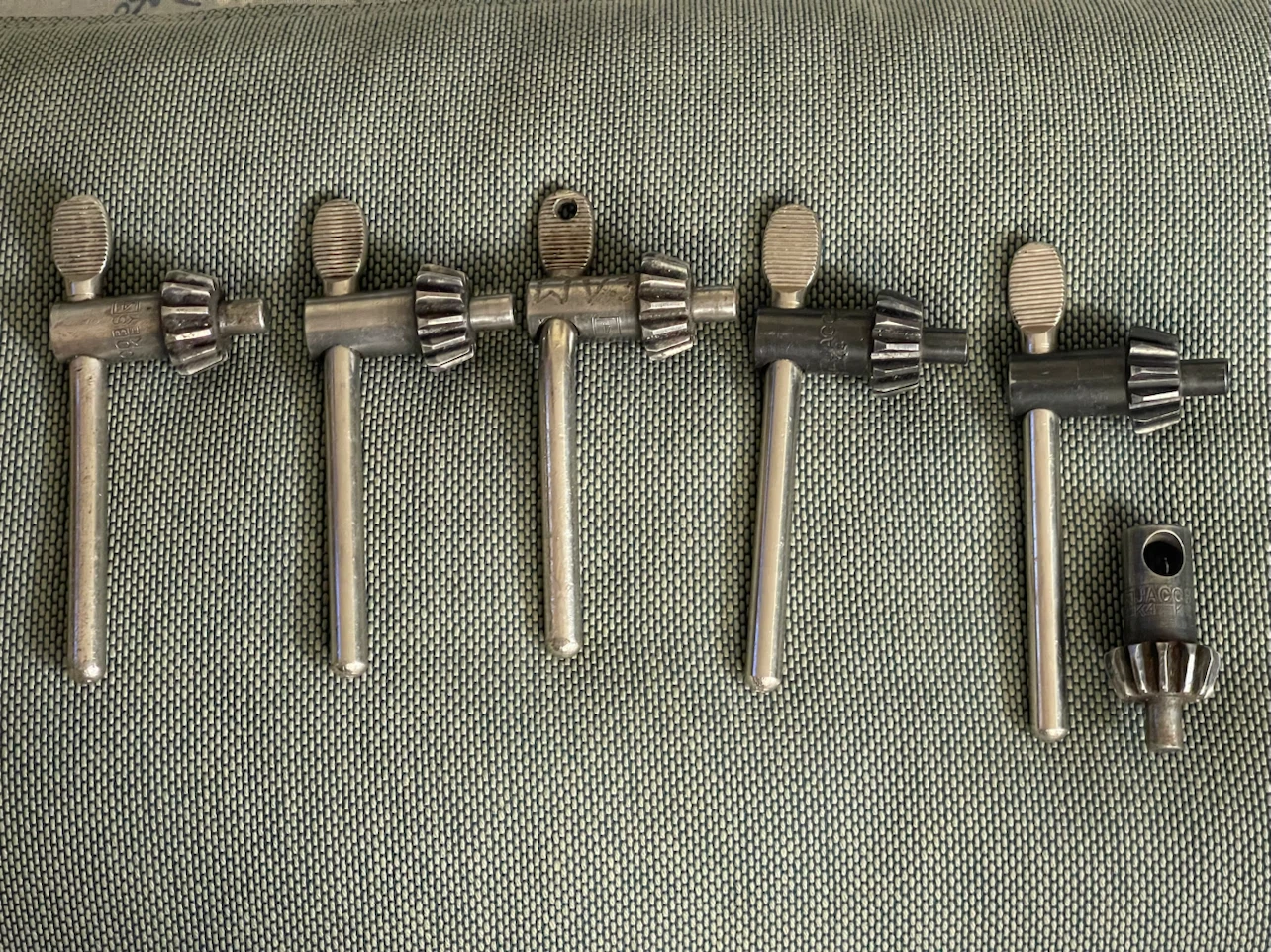 DRILL CHUCK KEYS