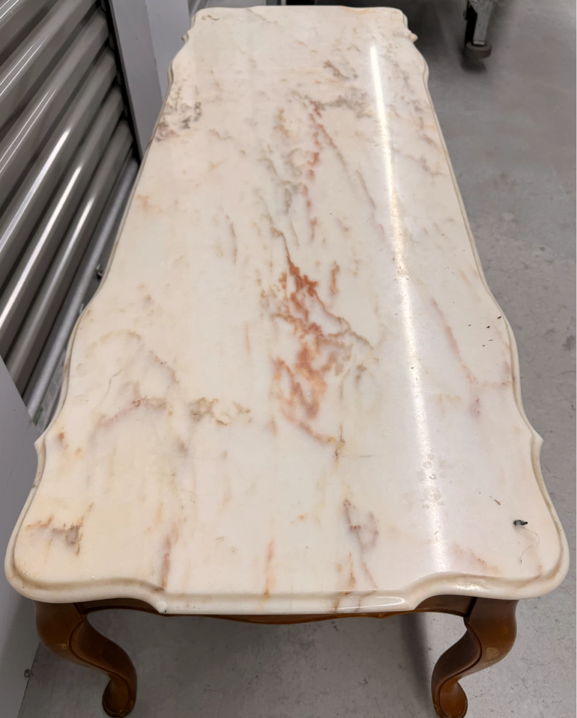 Vintage Marble Coffee Table - French Provincial Glam ✨ - photo 3