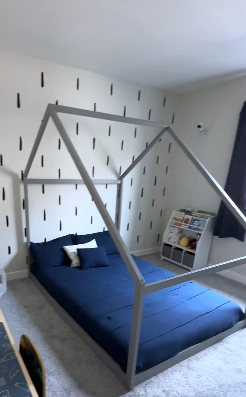 Grey House Frame - Montessori Bed - photo 2