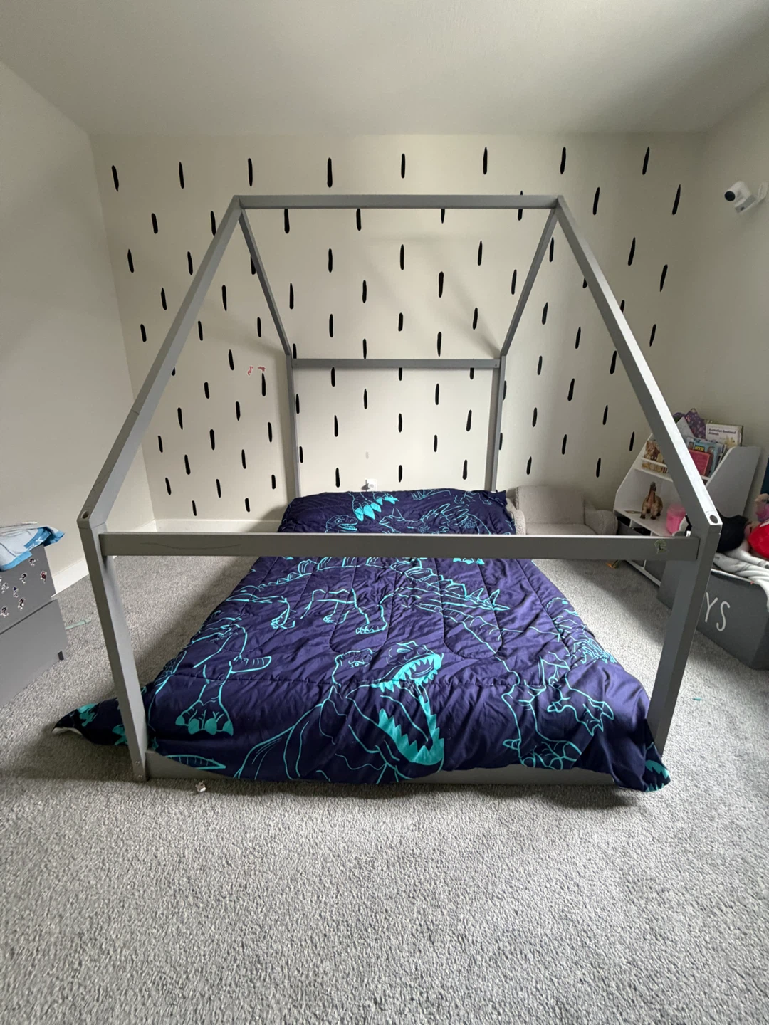 Grey House Frame - Montessori Bed - photo 3