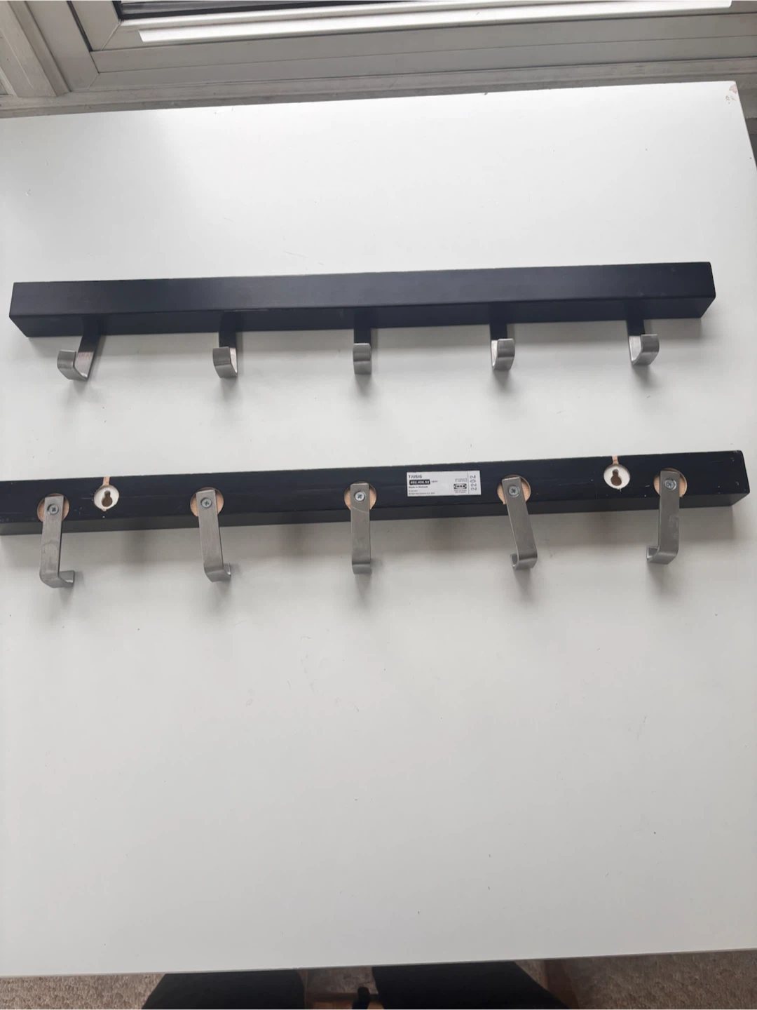 2 IKEA Wall Mounted Coat Hooks - Set of 2 - photo 2
