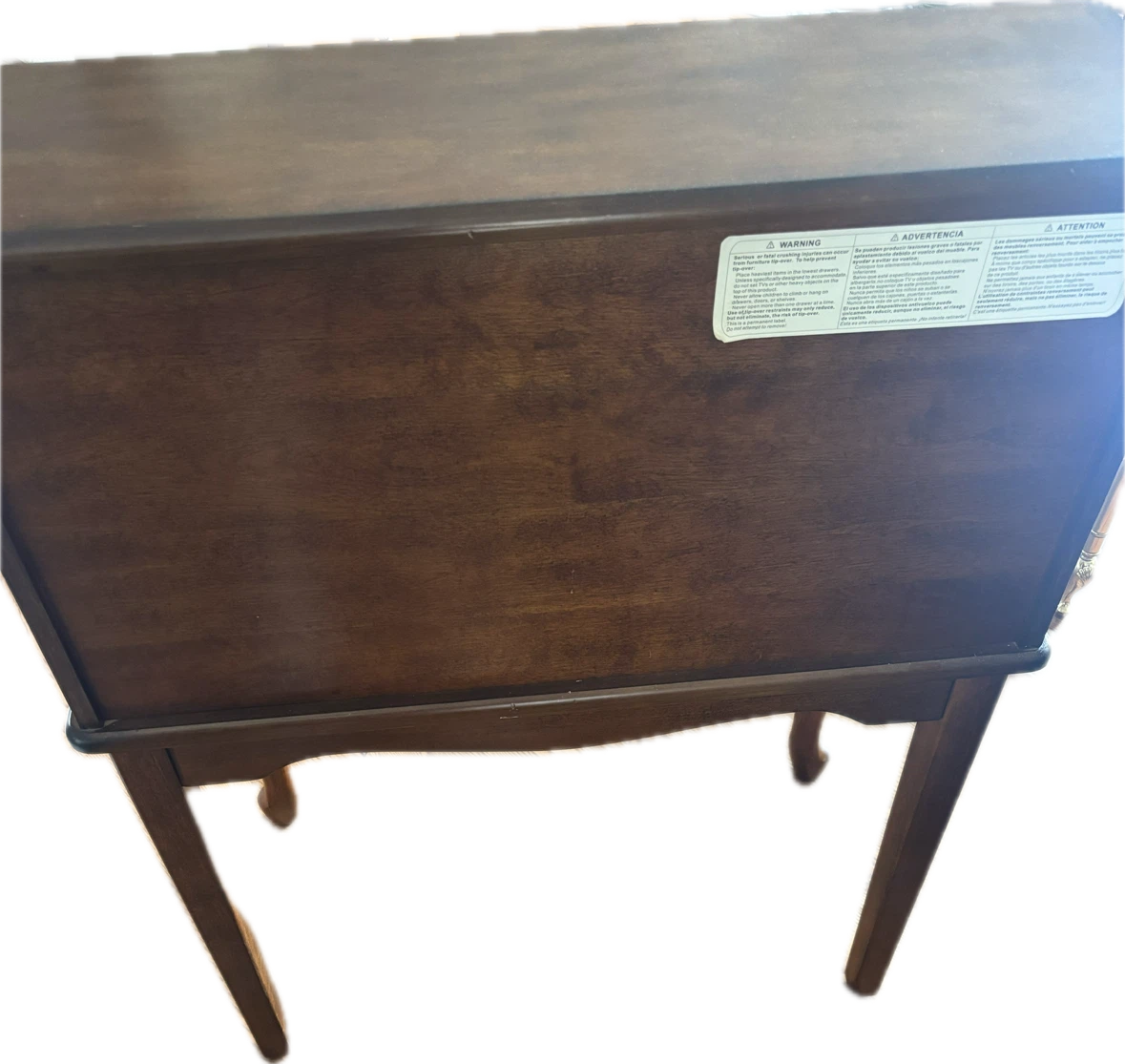 Wooden Secretary Desk with Drawers - photo 5