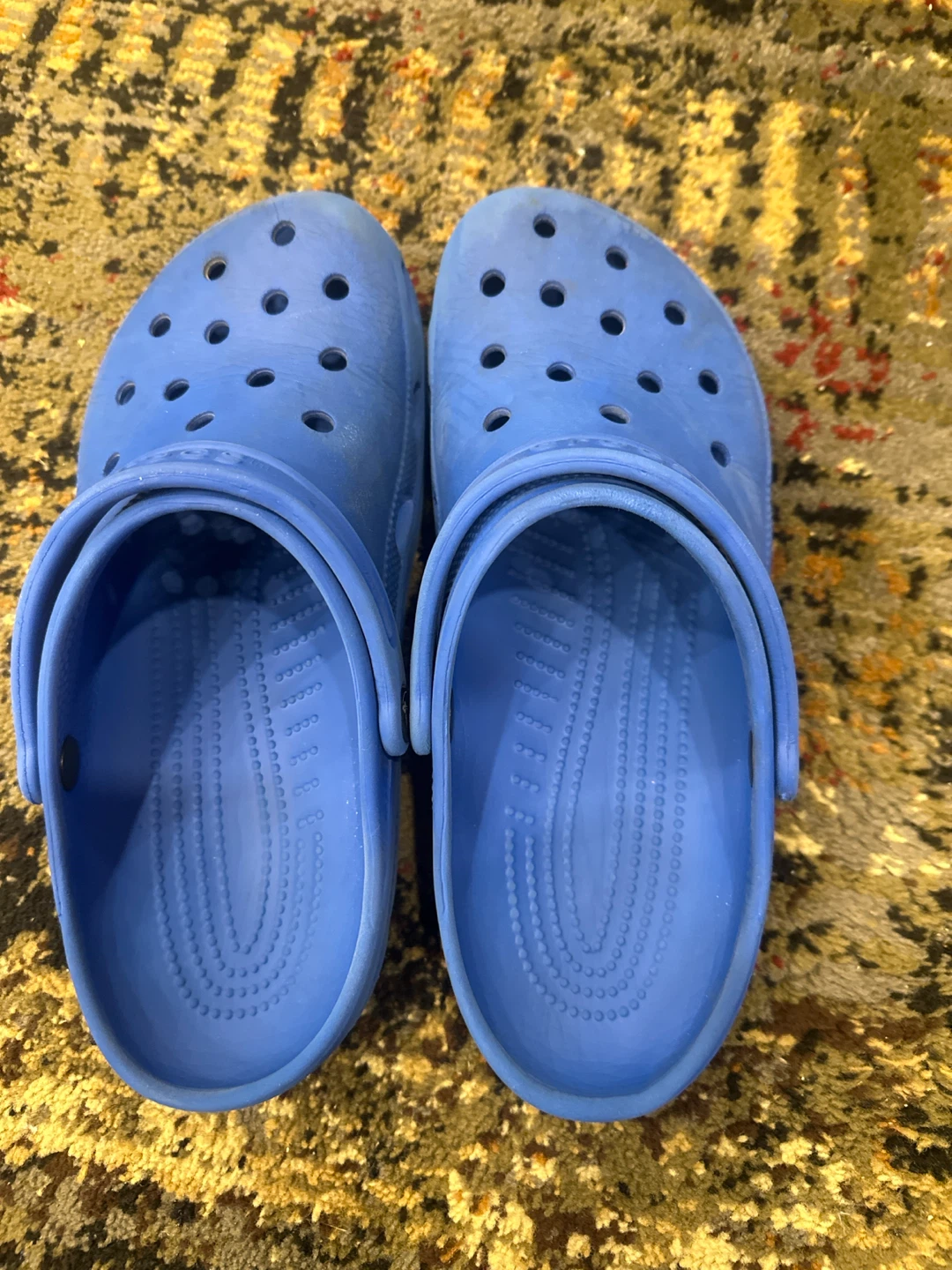 Blue Crocs Clogs Size 8 men/10 women