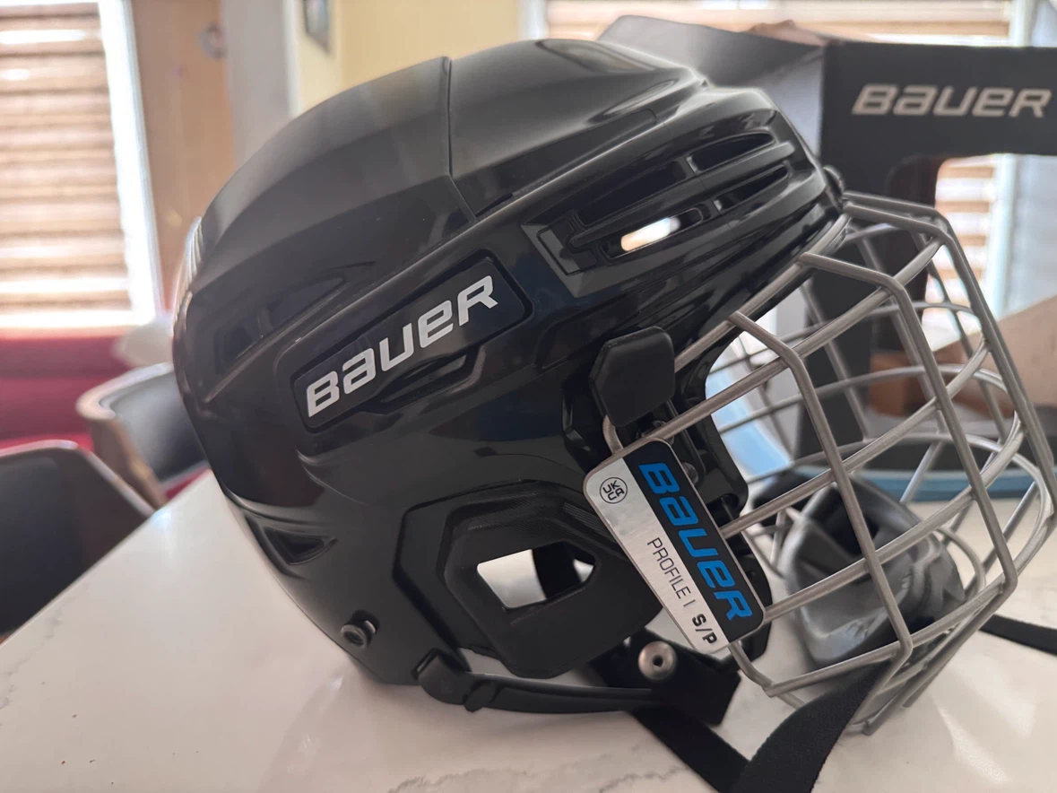 Bauer Ice Hockey Helmet with Cage small