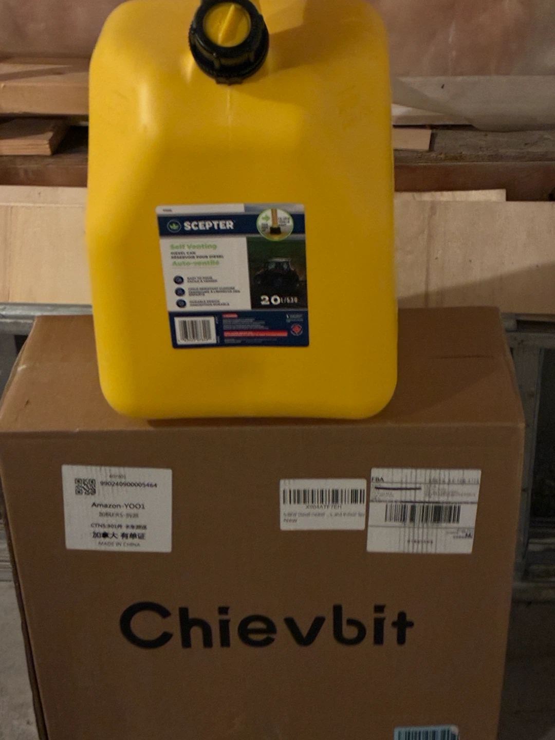 Scepter 20L Fuel Container & Diesel parking heater