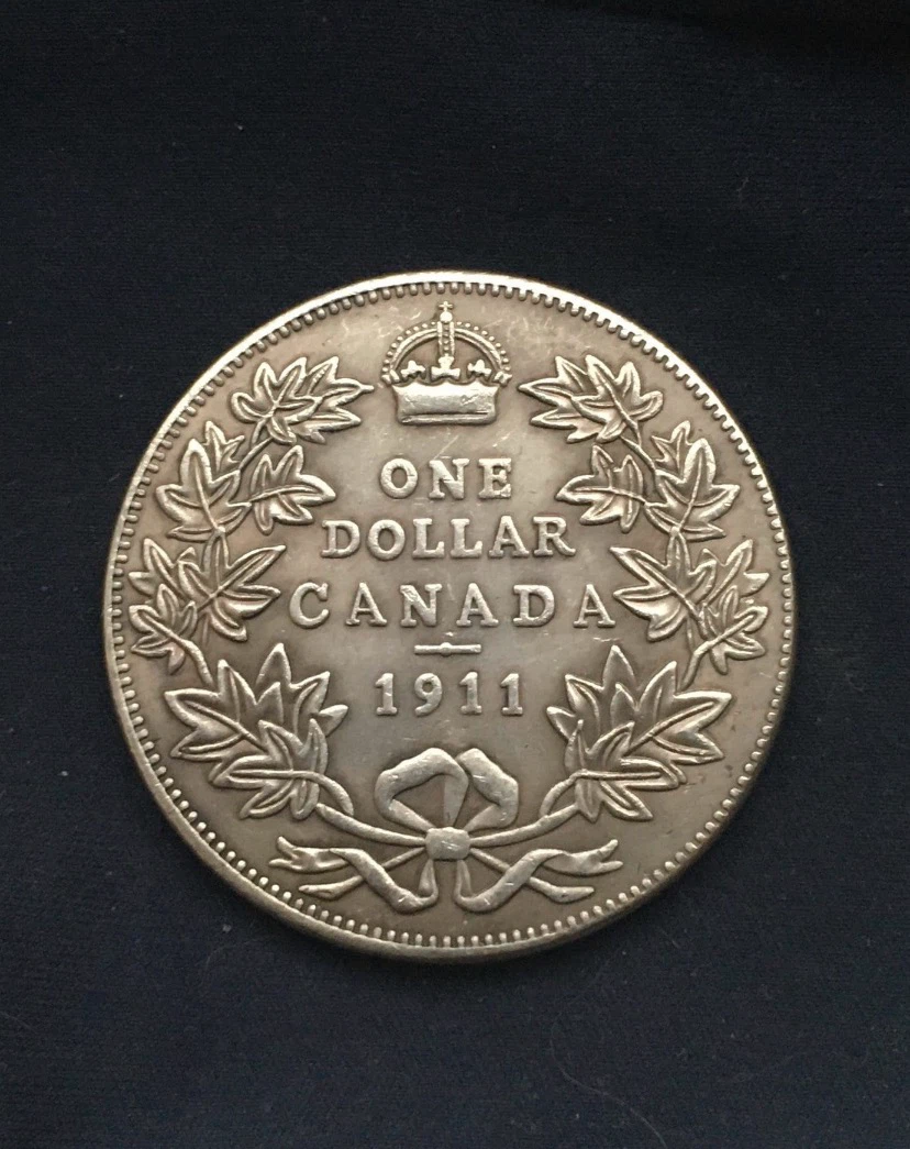 1911 Canada One Dollar Coin - photo 2