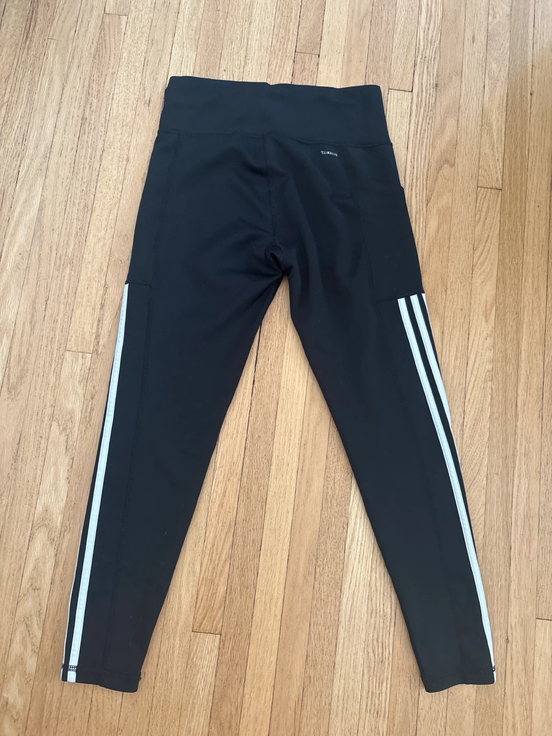 Adidas Black 3-Stripes Leggings - photo 2