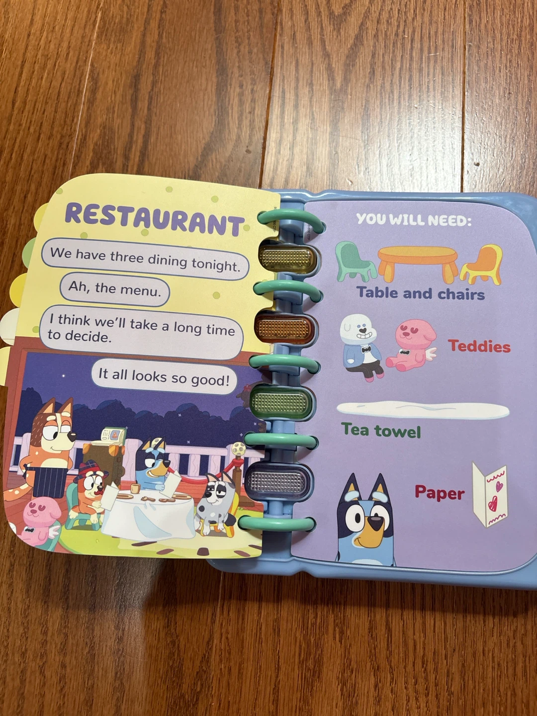 VTech Bluey's Book of Games Interactive Toy - photo 3