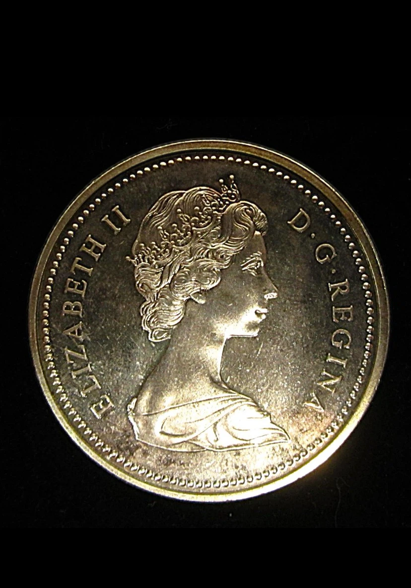 1971 British Columbia Canada Dollar Coin - photo 2