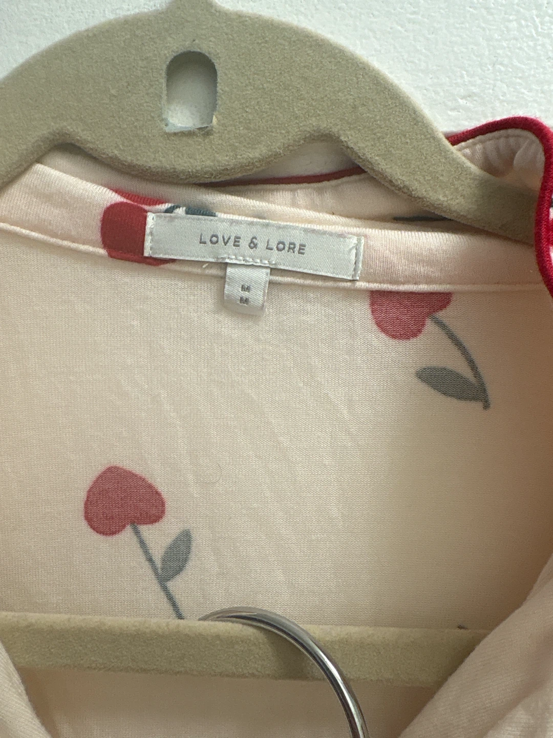 Love & Lore Cherry Print Pajama Set - photo 2