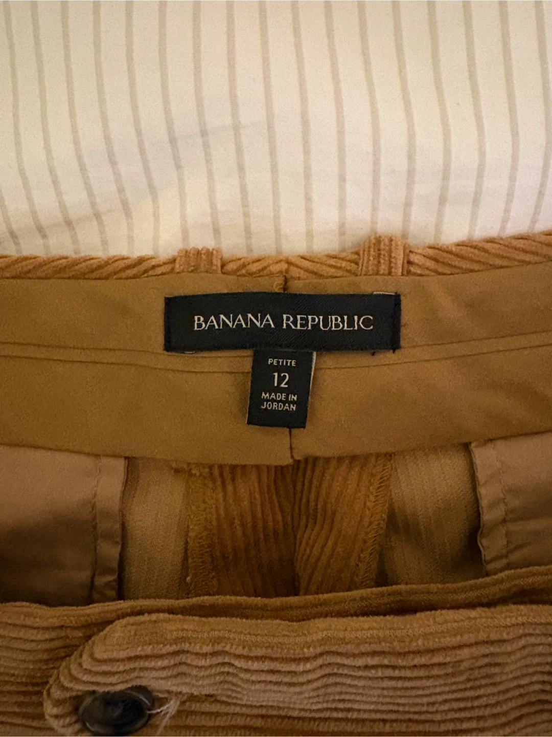 Banana Republic Petite Corduroy Pants - Size 12 - photo 3