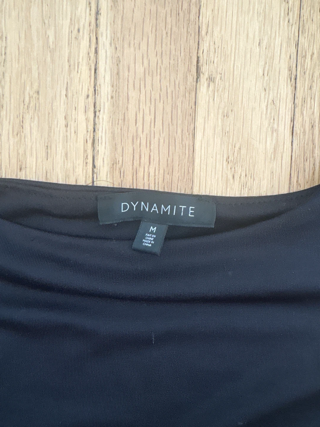 Dynamite Black Tank Top - photo 2