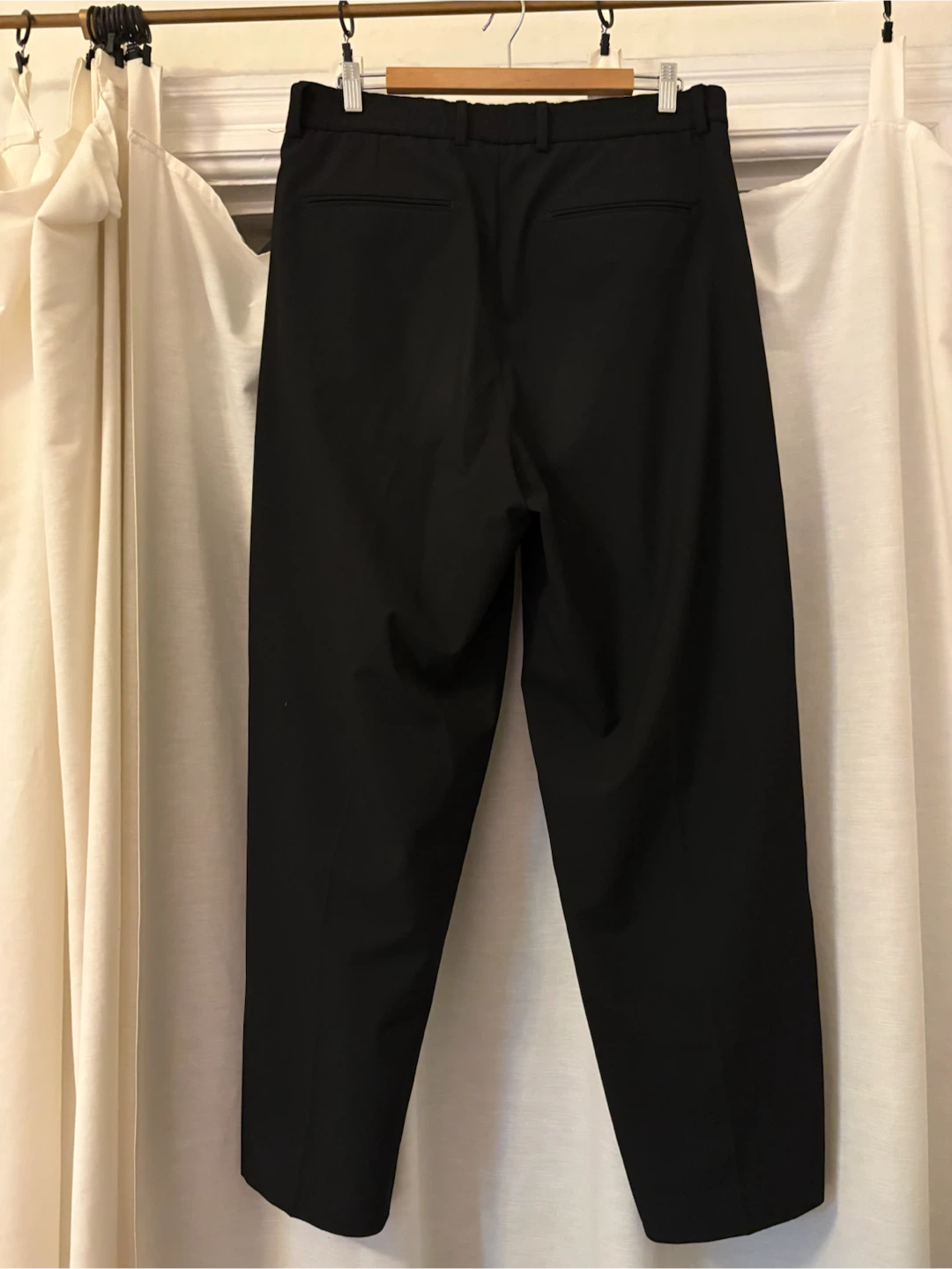 ZARA Black Pleated Trousers - photo 2