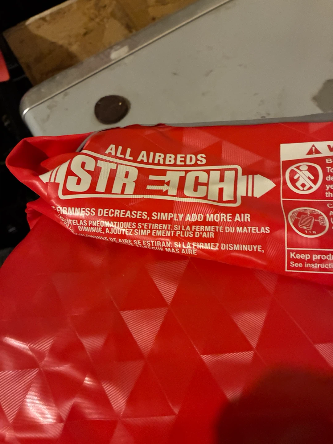 STRE-TCH Airbed Red