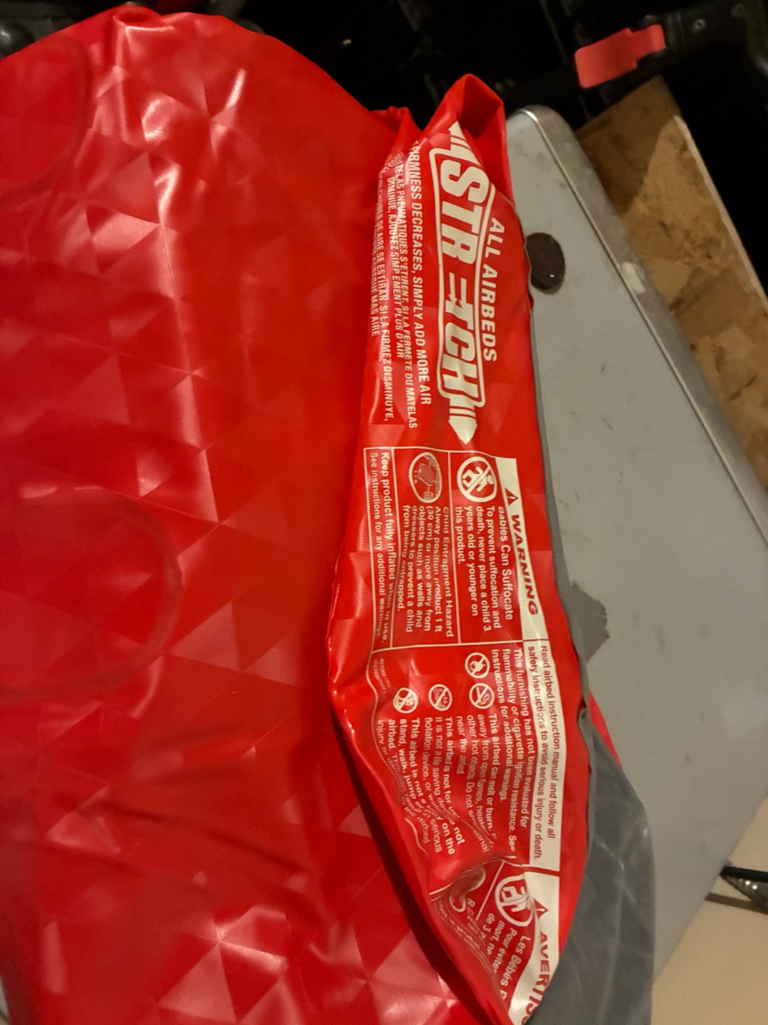 STRE-TCH Airbed Red - photo 4