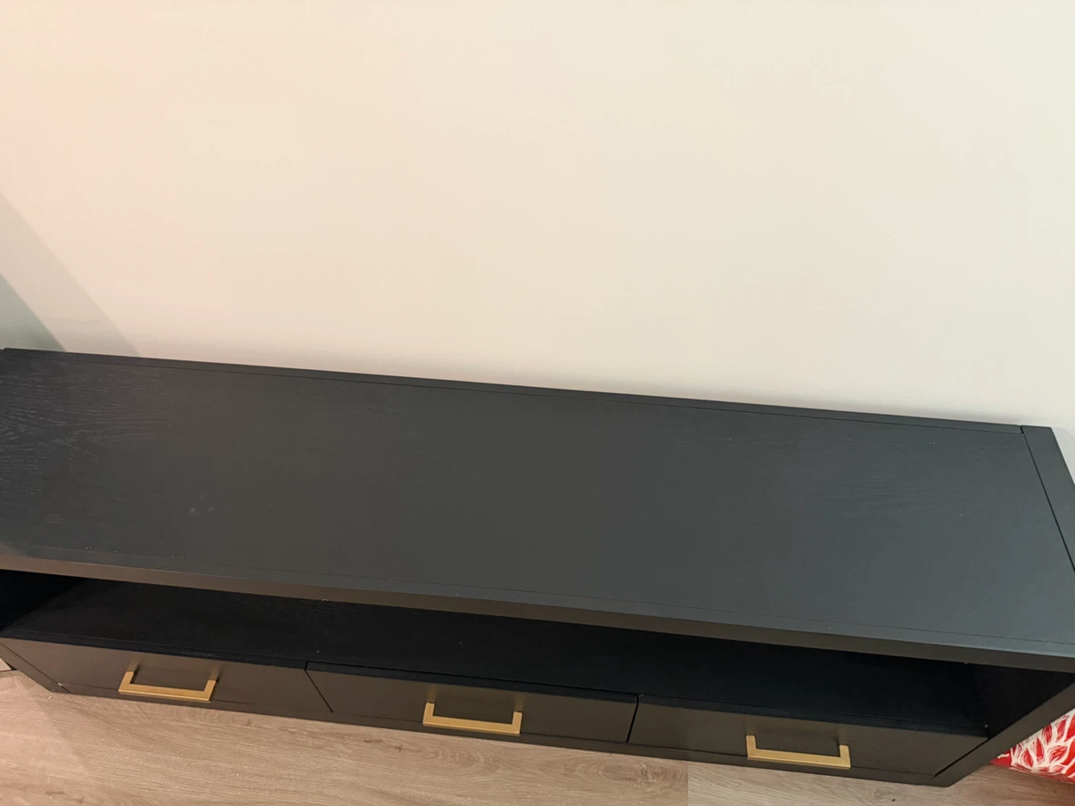 Zechariah Stylish Storage TV Stand - photo 2