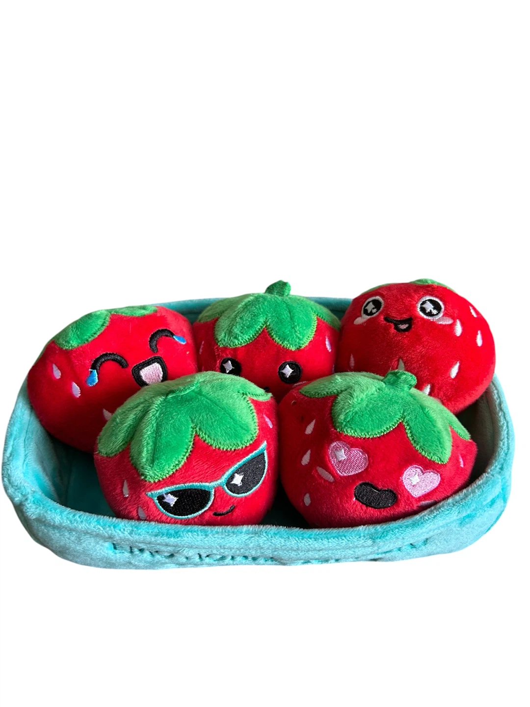 Emotional Support Strawberries Plush Toy Set - photo 3