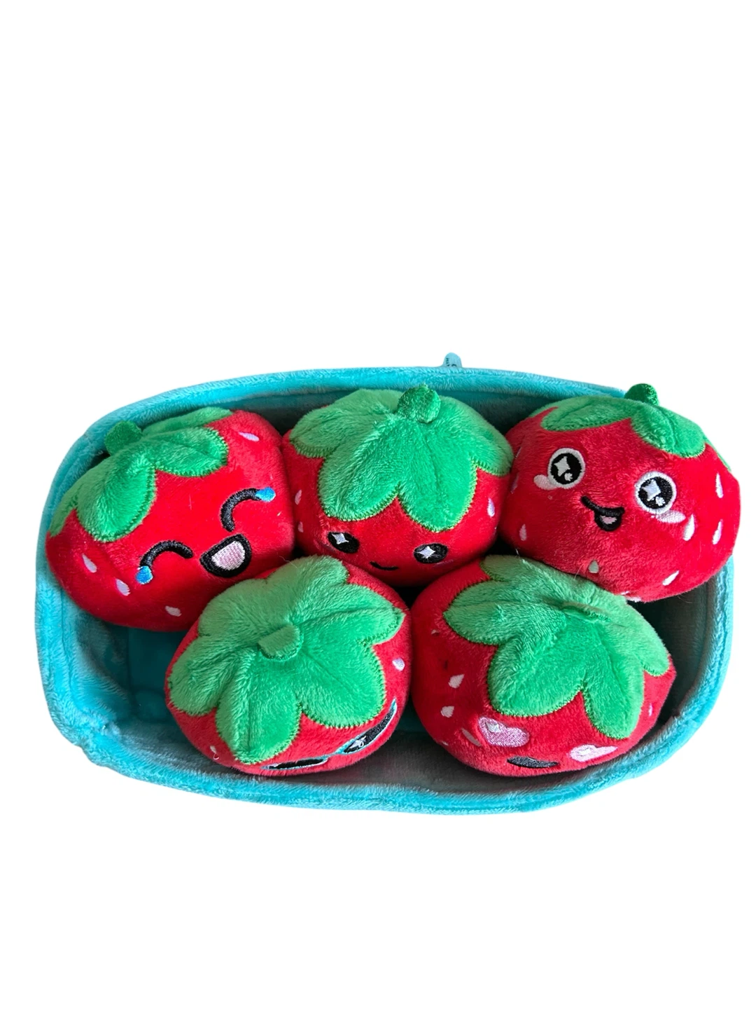 Emotional Support Strawberries Plush Toy Set - photo 4