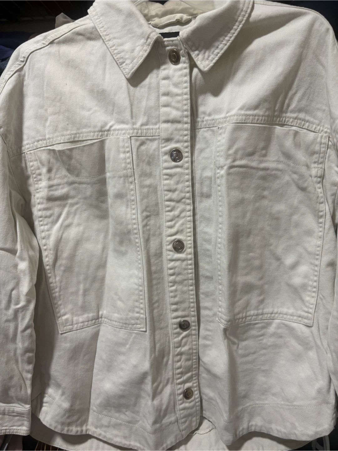 ZARA cream Denim Jacket - photo 2