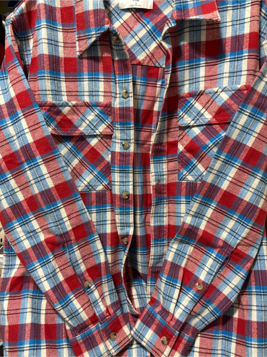 Tna Plaid Flannel Shirt - photo 2