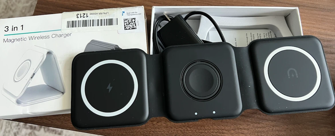 3-in-1 Magnetic Wireless Charger