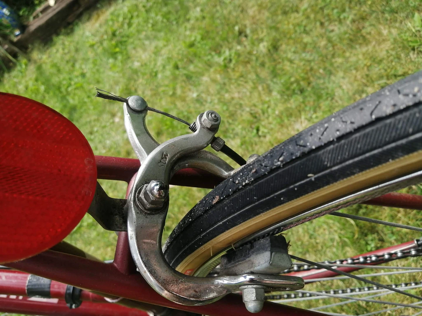 Antique 27''size road bike bicycle. brand new tires&inner tubes - photo 3